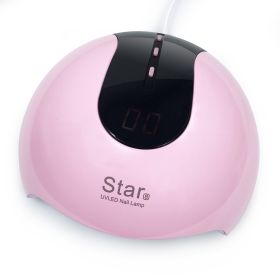 Nail Lamp Is Used For Nail Polish Dry Gel Ice Polishing Lamp (Option: Star8)