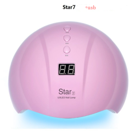 Nail Lamp Is Used For Nail Polish Dry Gel Ice Polishing Lamp (Option: Star7)