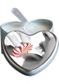 Edible Heart Candle Mint 4 oz (SKU: TCN-8281-57)