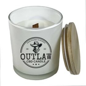 CBD Candles (Outlaw Series) (Scent: Outlaw)